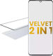 2 In 1 Front Glass Oca Pre-installed Lg Velvet
