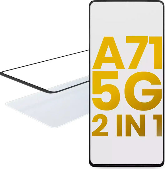 2-in-1 Frontglas mit vorinstalliertem OCA Samsung Galaxy A71 5G A716 2020