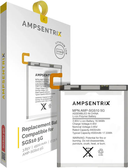 Replacement Battery Samsung Galaxy S10 5g Ampsentrix Pro