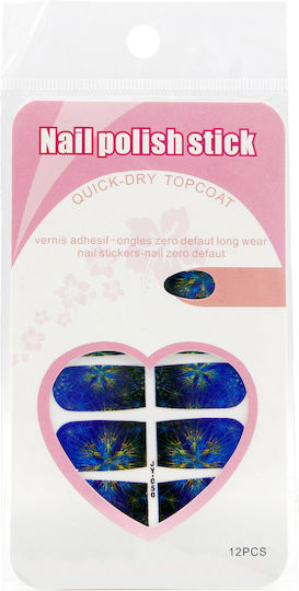 Global Fashion Nail Stickers 12 Pcs Jy-050
