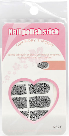 Global Fashion Nail Stickers 12 Pcs Jy-048