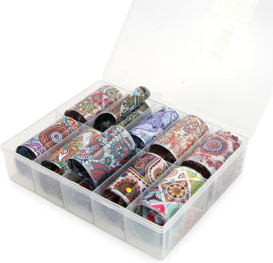 Global Fashion Foil Set 10 Pieces Colored 44