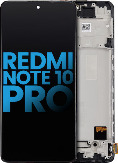 Lcd Assembly Frame Xiaomi Redmi Note 10 Pro Redmi Note 10 Pro Max Aftermarket Incell All Colors