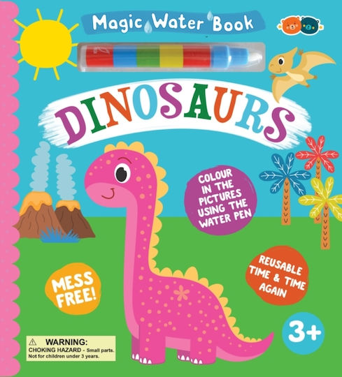 Magic Water Book - Dinosaurs - Buddy And Barney Ltd - Hardback