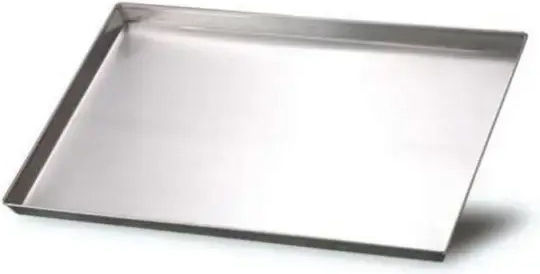 Pavoni Λαμαρίνα Ψησίματος από Αλουμίνιο Π60 x Β40 x Υ4 εκ.