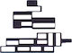 Mainboard Inline Insulator Sticker Iphone 12 Mini 2 Piece Set 10 Pack
