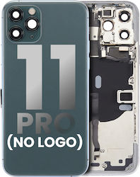 Rückgehäuse mit vorinstallierten Kleinteilen iPhone 11 Pro ohne Logo Aftermarket Plus Mitternachtsgrün Rückgehäuse mit vorinstallierten Kleinteilen iPhone 11 Pro ohne Logo Aftermarket Plus Mitternachtsgrün