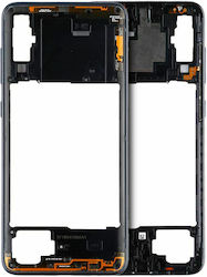 Carcasă cadru intermediar Samsung Galaxy A70 A705 2019 Aftermarket Plus Neagră