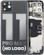 Back Housing W Small Components Pre-installed Iphone 11 Pro Max No Logo Aftermarket Plus Space Gray