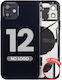 Back Housing W Small Parts Iphone 12 Us Version Aftermarket Plus Black