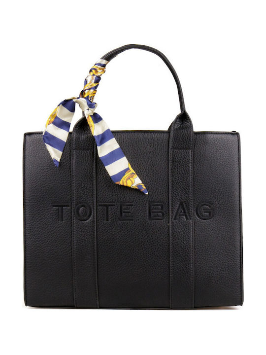 Silia D Damen Tote-Tasche Schwarz