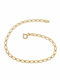 Kontopoulos Damenarmband Kette aus 9-karätigem Gold