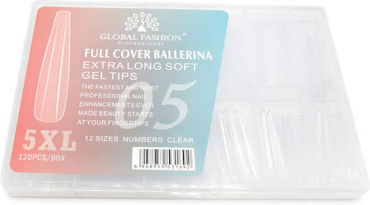 Global Fashion Falsche Nagelspitzen 120 Stück 25559