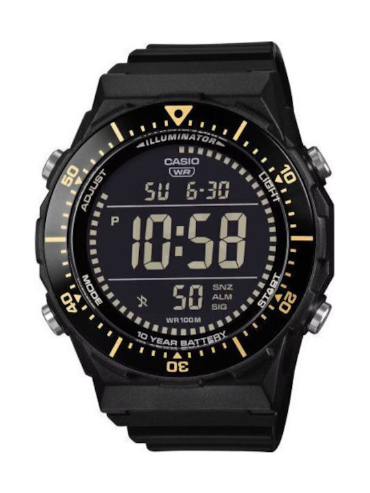 Casio Ψηφιακό Ανδρικό Ρολόι Μπαταρίας με Μαύρο ...