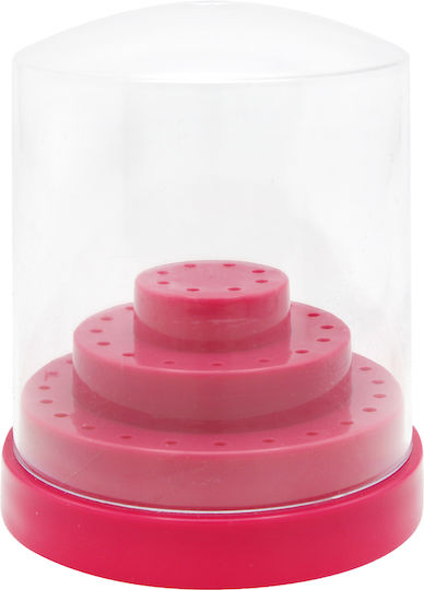 Global Fashion Large Bit Holder Fits 48 Bits Pink