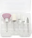 Global Fashion Manicure Attachment Set 5 Pcs
