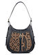 Jeanette Women's Hobo Bag Black / Leopard