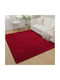 Homeone Covor Moale Dreptunghiular Pufos Din Blană Burgundy 120x160cm