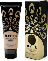 Global Fashion Матиращ Фон дьо тен Honey 35ml