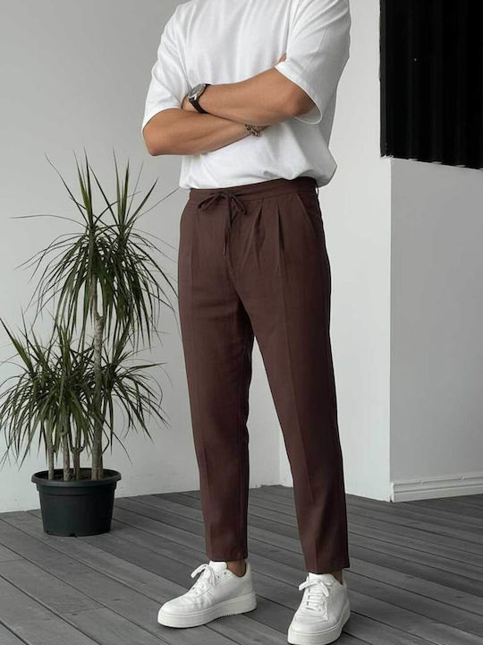 Men's Brown Trousers