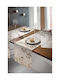 Saint Clair Beige Plastic Placemats 45x33cm 4 Pieces