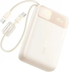 Baseus EnerFill FC11 20000mAh 45W Бежова Външна Батерия Baseus EnerFill FC11 20000mAh 45W Бежова Външна Батерия