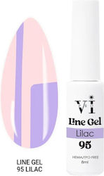 Beauty VI Гел за нокти Lilac 8 мл Beauty VI Гел за нокти Lilac 8 мл
