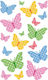 bsb Aufkleber Butterflies