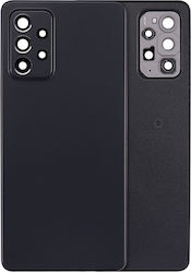 Backcover-Glas Samsung Galaxy A72 A725 2021 Aftermarket Plus Awesome Schwarz Backcover-Glas Samsung Galaxy A72 A725 2021 Aftermarket Plus Awesome Schwarz