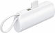 Grundig Power Bank 5000mAh Λευκό