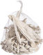 Weißes Holzstück Beutel 500 g