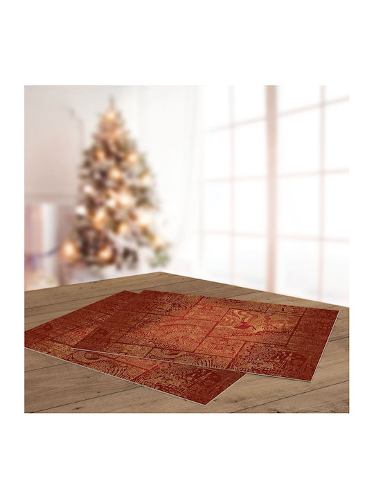 Saint Clair Σετ Χριστουγεννιάτικα Σουπλά 45x33ε...