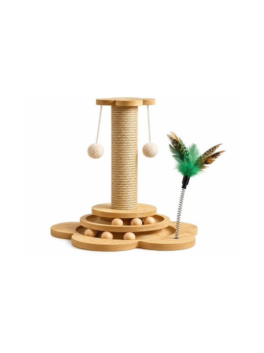 Denik Pets Denik Kratzbaum Katzenbaum Beige 25x46 cm