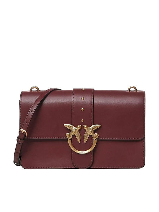Pinko Classic Love One Leather Women's Shoulder...