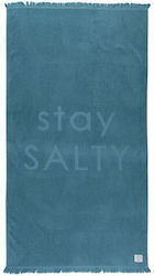 Nef-Nef Homeware Stay Salty Baumwolle Grün 170x...