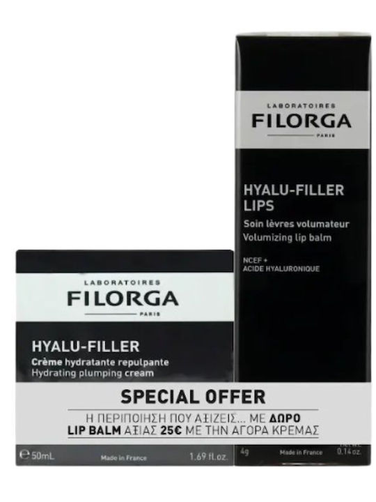 Hyalu-Filler Skin Care Set for Anti-Ageing & Moisturizing