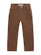 Kinderhose aus braunem Cord