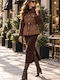 Women's Winter Jacket Brown