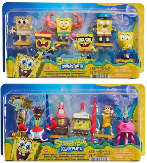 Just Play Miniatur-Spaßspielzeug SpongeBob (Mehrfach Designs)