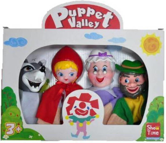 Argy Toys Μαριονέτες Puppet Valley Set Κοκκινοσκουφίτσα 7291m