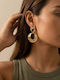 Lysea Ismera Women's Gold Steel Hoops