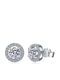 Lysea Women's Earrings Aurora 925 Silver Silver Moissanite