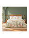 First Choice Capella Комплект Плик За Завивка Памучен 200x220 см Двоен с 4 Калъфки за Възглавници & 1 Чаршаф Многоцветен