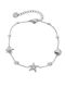 Lysea Women's Steel Chain Bracelet with Zircon