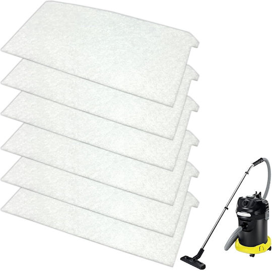 Filtre pentru Aspirator de Cenușă Compatibile cu Karcher 6 Bucăți