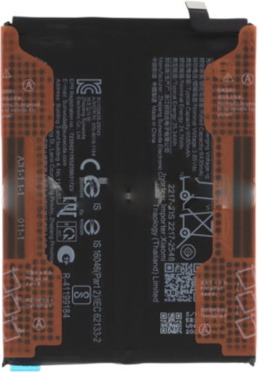 Originaler Akku Bn69 6580mah Redmi Note 15 Pro 5G Service Pack 1330101000270b