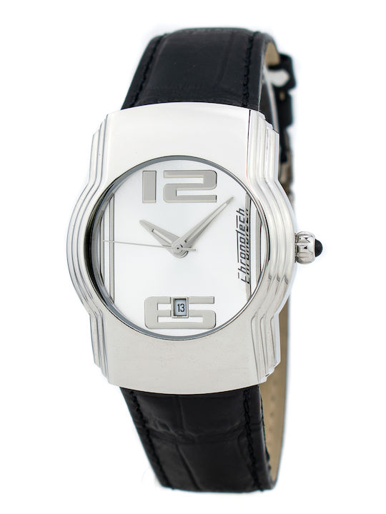 Chronotech Herrenuhr 38 mm mit Batterie und Led...