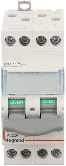 Legrand Τετραπολικός Διακόπτης Ράγας 400V 20A