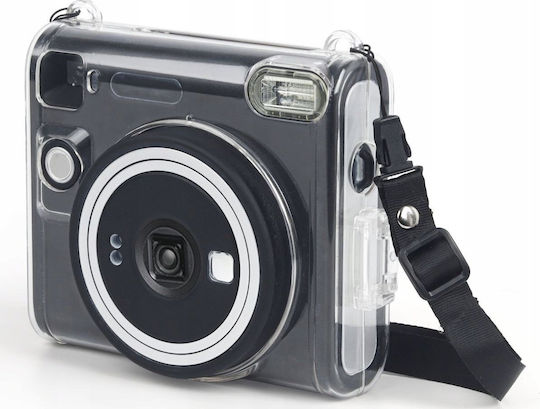 Калъф Loveinstant за Fuji Fujifilm Instax Square Sq40 Sq 40, Прозрачен