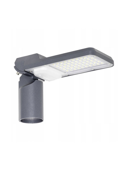 V-TAC Corp de Iluminat Exterior LED pentru Stradă 30 W cu Lumină Albă Caldă IP65 Gri